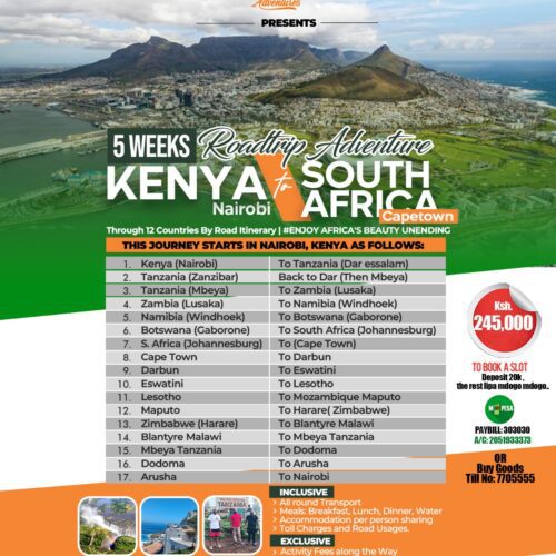 Road Trip Adventures - Kenya to South Africa