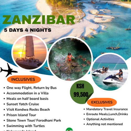 zanzibar Escape To Zanzibar Paradise